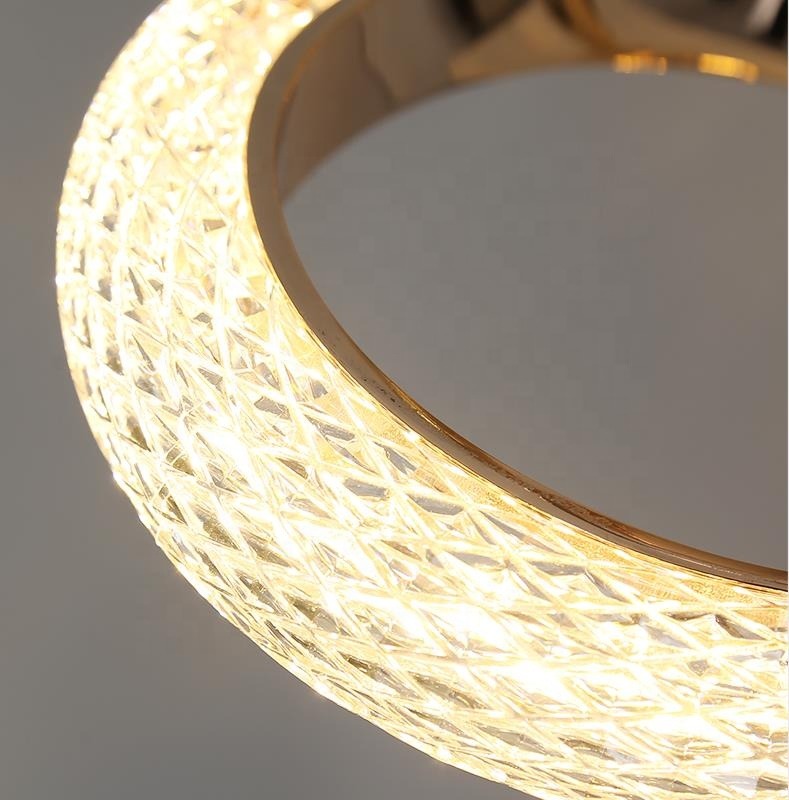 Hotel  Double circle Table Light details 1